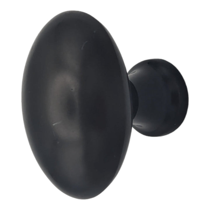 1 1/2 Inch Brass Egg Cabinet Knob (Several Finishes Available) COPPER MOUNTAIN HARDWARE