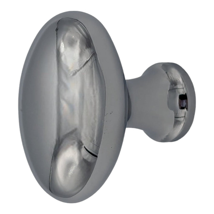 1 1/2 Inch Brass Egg Cabinet Knob (Several Finishes Available) COPPER MOUNTAIN HARDWARE