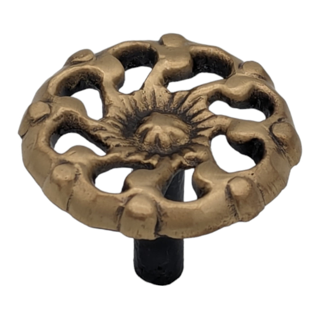 1 1/2 Inch Spigot Style Cabinet Knob (Several Finishes Available) COPPER MOUNTAIN HARDWARE