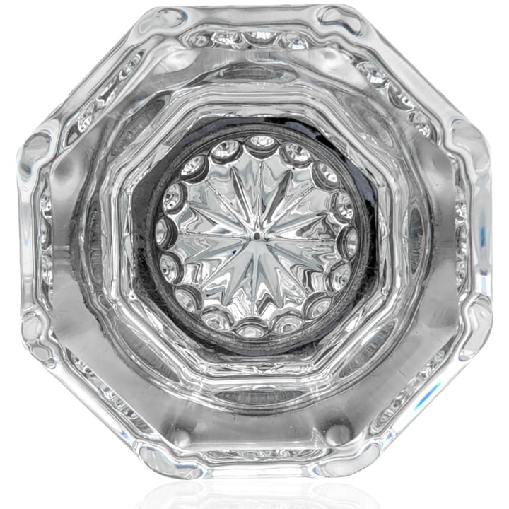 Octagon Crystal Spare Door Knob Set (Several Finishes Available) COPPER MOUNTAIN HARDWARE