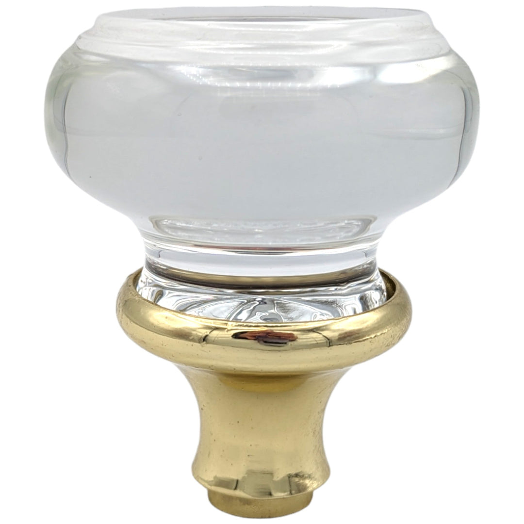 Round Crystal Spare Door Knob Set (Several Finishes Available) COPPER MOUNTAIN HARDWARE