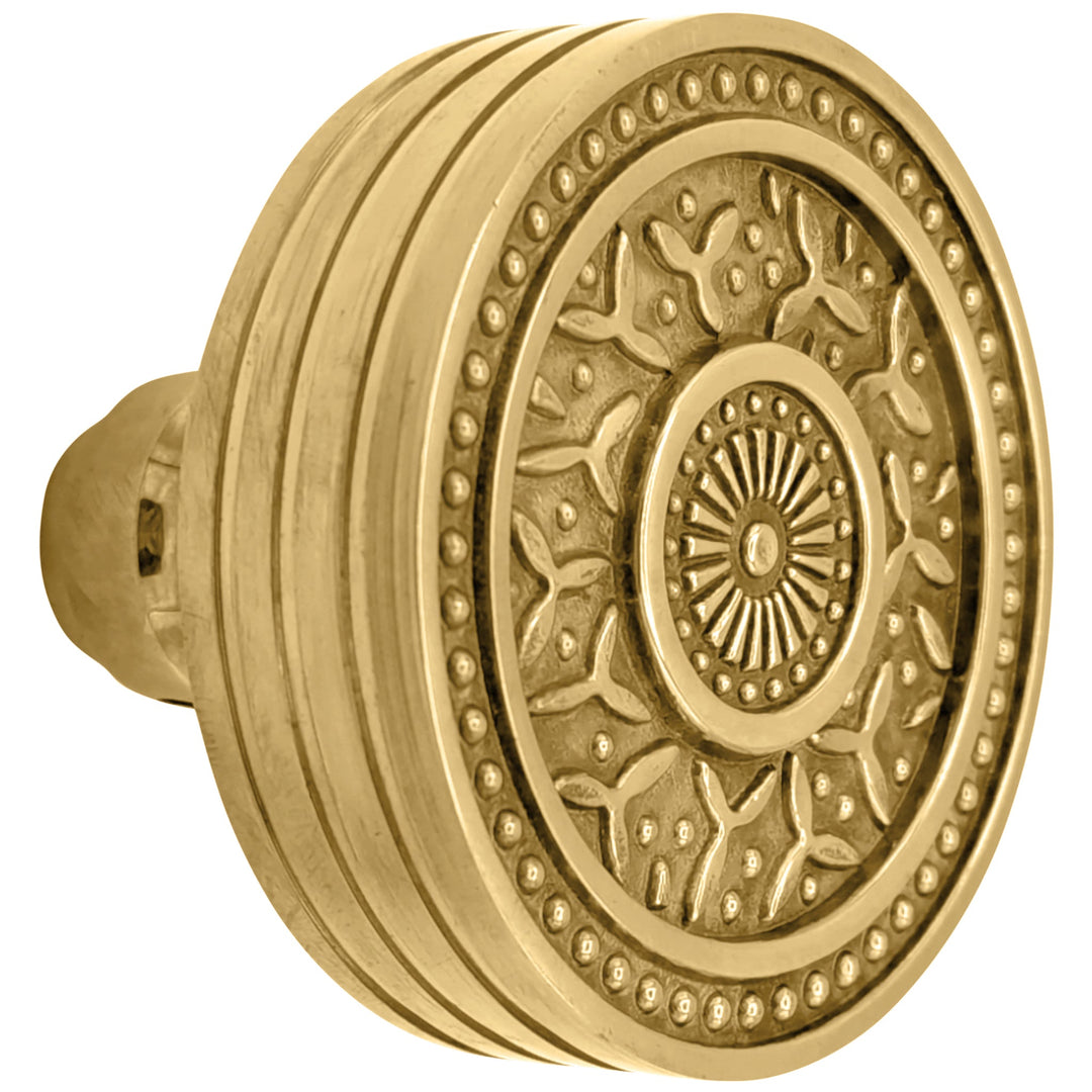 Rice Pattern Solid Brass Spare Door Knob Set (Several Finishes Available) COPPER MOUNTAIN HARDWARE