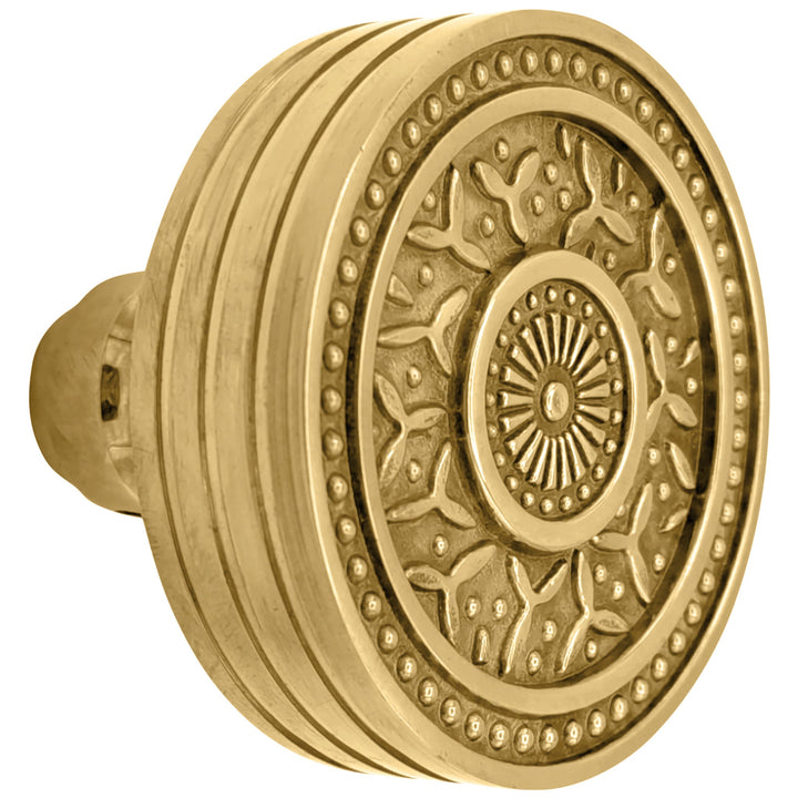 Rice Pattern Solid Brass Spare Door Knob Set (Several Finishes Available) COPPER MOUNTAIN HARDWARE