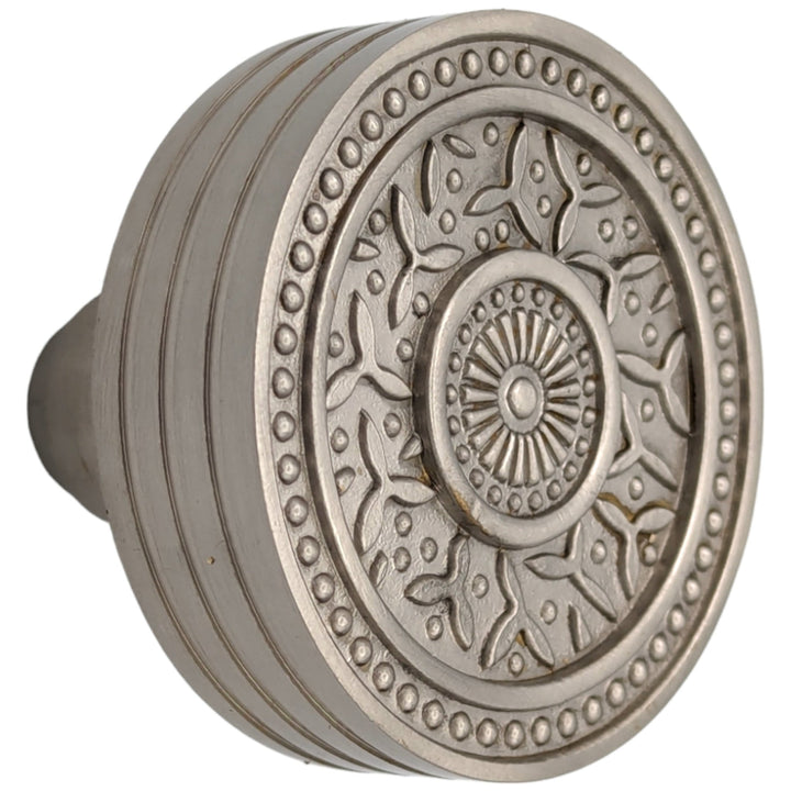 Rice Pattern Solid Brass Spare Door Knob Set (Several Finishes Available) COPPER MOUNTAIN HARDWARE