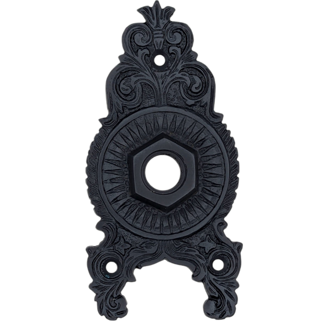 Ornate Victorian Solid Brass Rosette (Several Finishes Available) COPPER MOUNTAIN HARDWARE