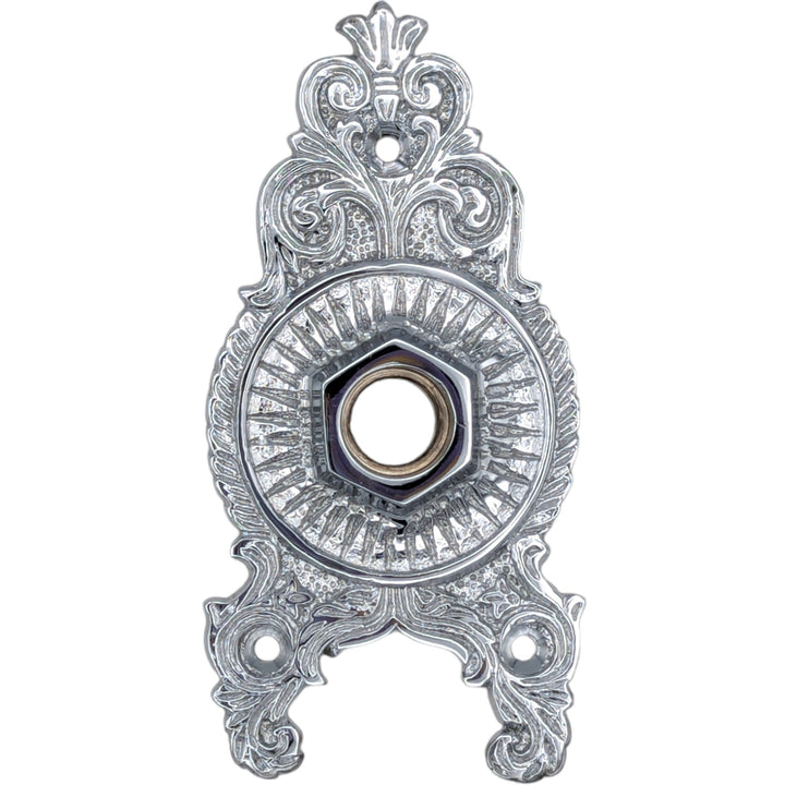 Ornate Victorian Solid Brass Rosette (Several Finishes Available) COPPER MOUNTAIN HARDWARE
