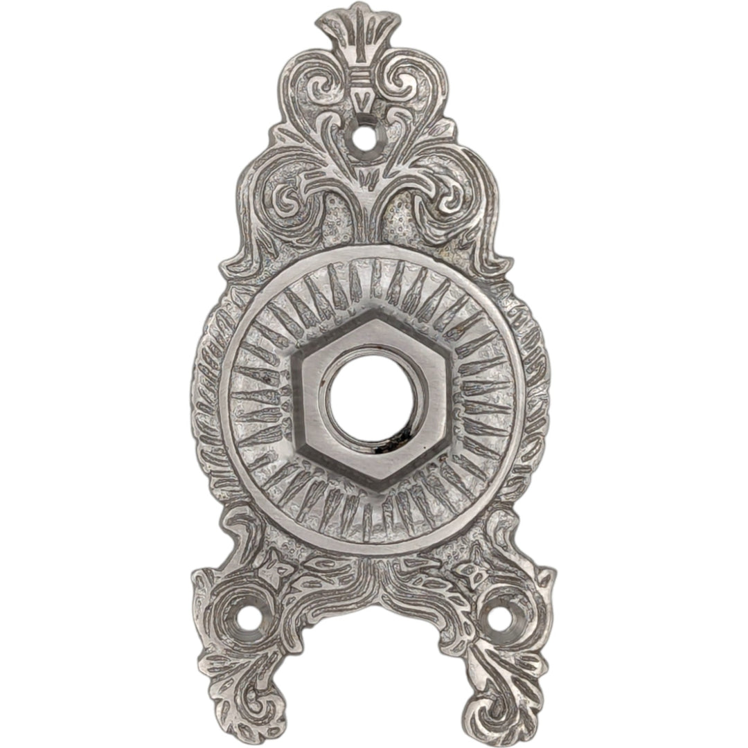 Ornate Victorian Solid Brass Rosette (Several Finishes Available) COPPER MOUNTAIN HARDWARE
