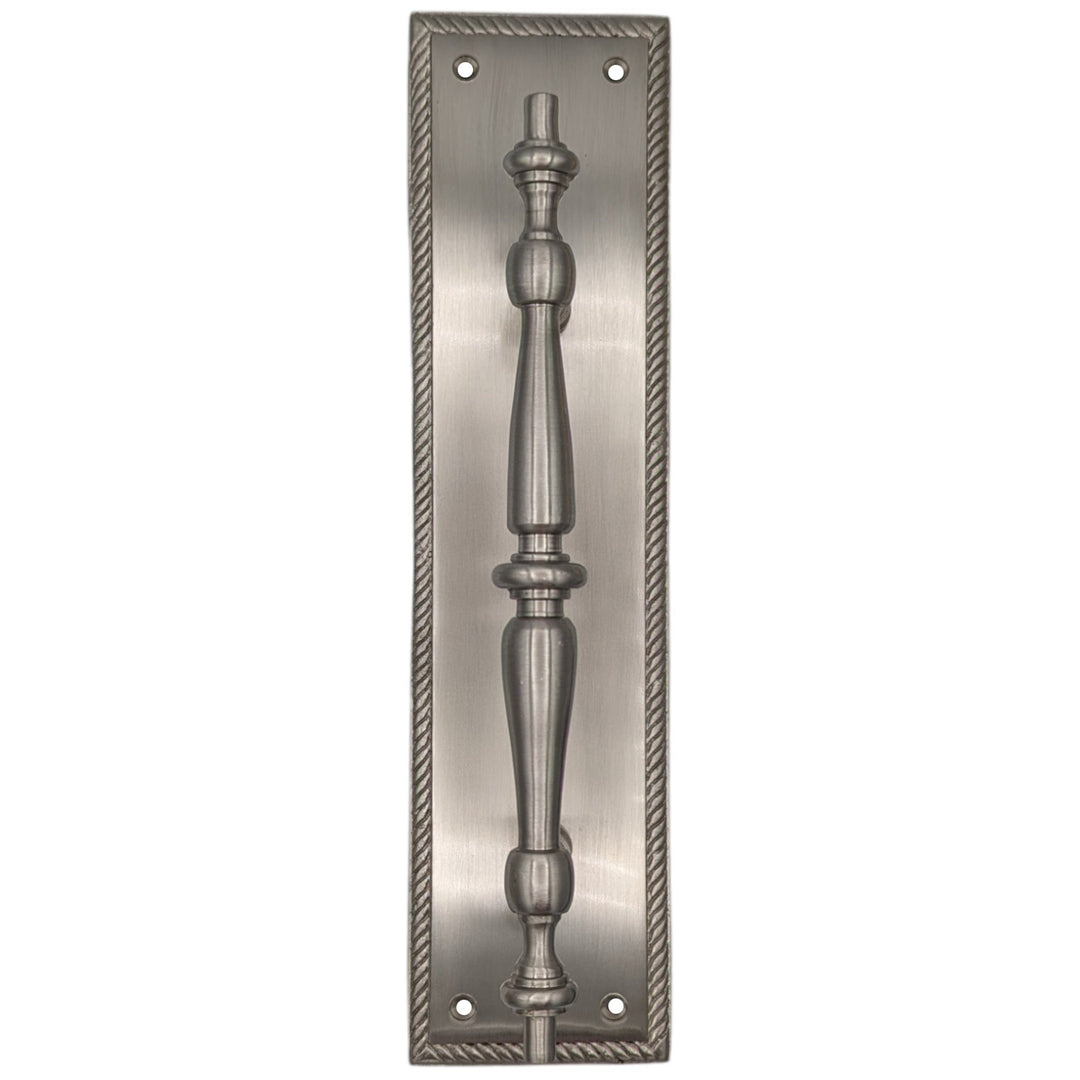 11 1/2 Inch Georgian Roped Style Door Pull (Several Finishes Available) COPPER MOUNTAIN HARDWARE