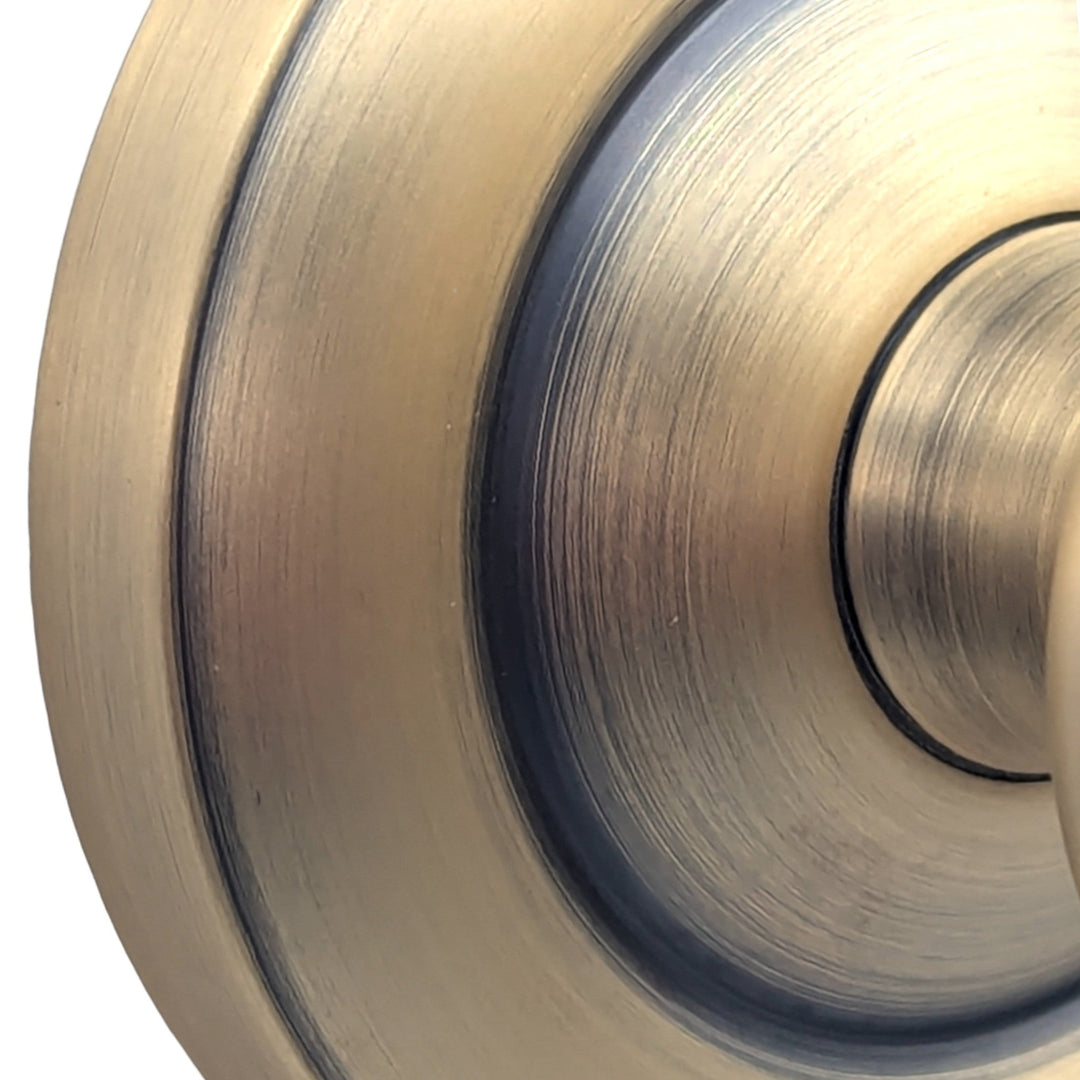  Magnifique™ Classic Door Set with Amber Glass Knobs (Several Finishes Available)