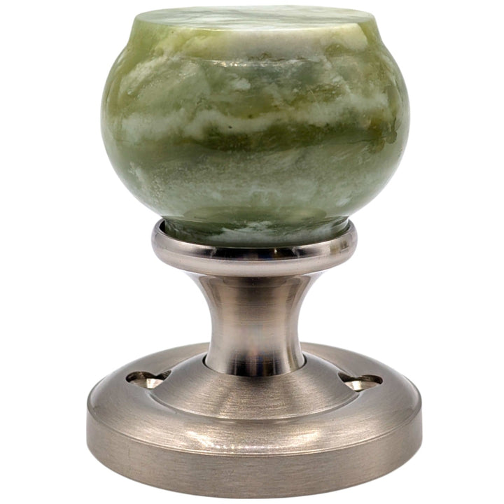  Magnifique™ Classic Door Set with Green Jade Knobs (Several Finishes Available)