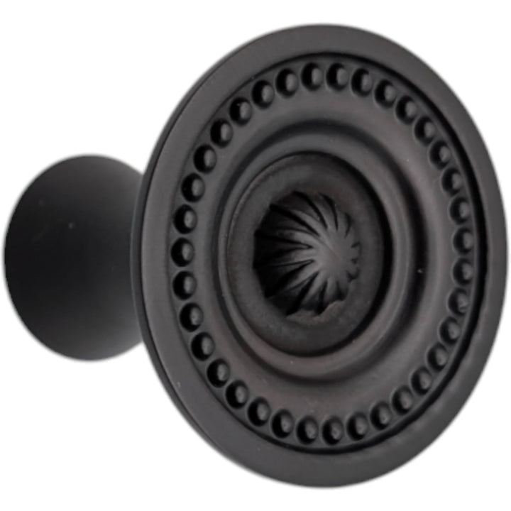 ##Antique Hardware## 1 1/2 inch Beaded Imperial Cabinet Knob (Several Finishes Available)