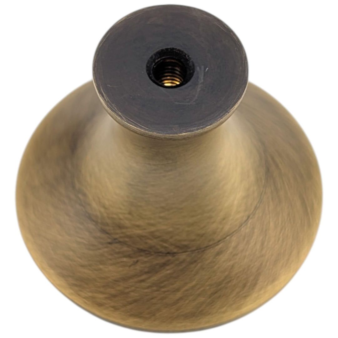 ##Antique Hardware## 1 1/2 inch Beaded Signature Cabinet Knob (Several Finishes Available)