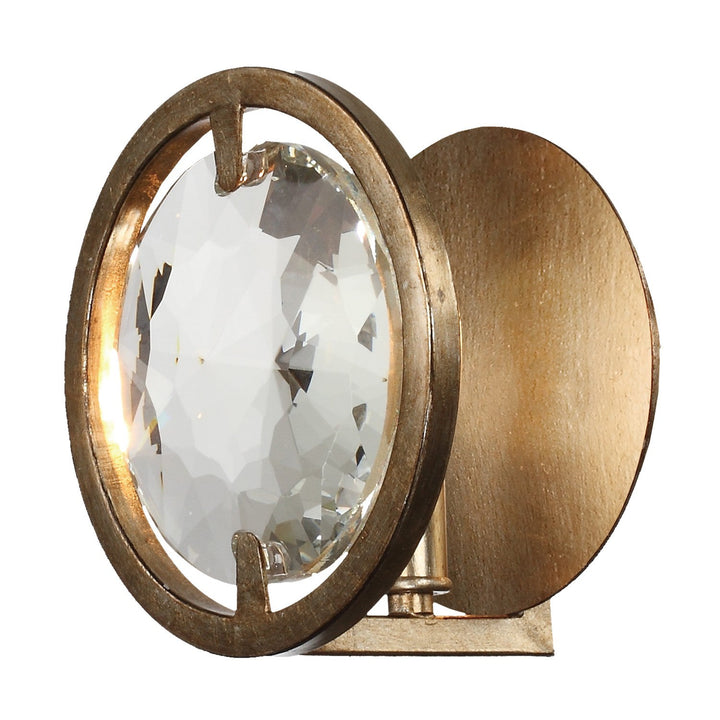 Quincy 1 Light Distressed Twilight Sconce Crystorama