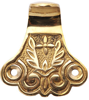 Solid Brass Laurel Wreath Sash Lift COPPER MOUNTAIN HARDWARE