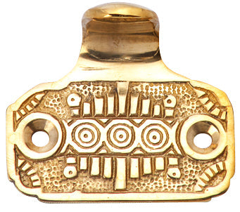 Solid Brass Art Deco Style Sash Lift COPPER MOUNTAIN HARDWARE