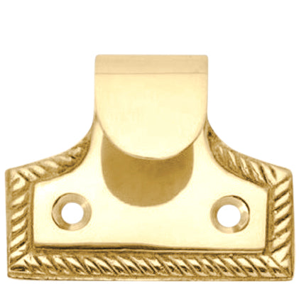 Solid Brass Georgian Roped Sash Lift (Several Finishes Available)