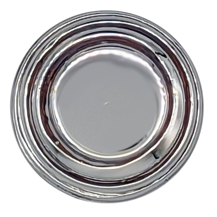 1 3/8 Inch Solid Brass Concentric Art Deco Round Cabinet and Furniture Knob COPPER MOUNTAIN HARDWARE