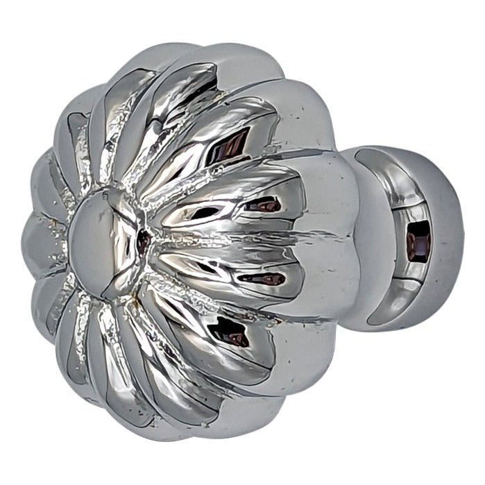COPPER MOUNTAIN HARDWARE Round Daisy Flower Cabinet & Furniture Knob
