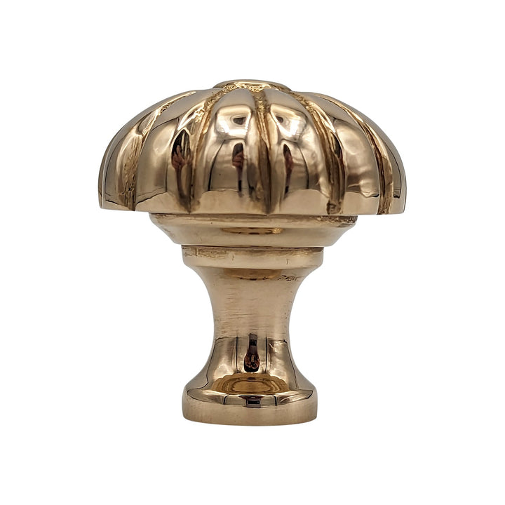 COPPER MOUNTAIN HARDWARE Round Daisy Flower Cabinet & Furniture Knob