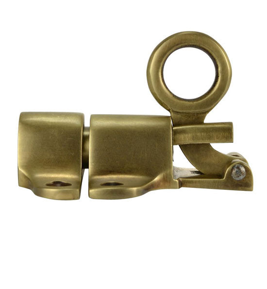 Solid Brass Traditional Transom Window Latch COPPER MOUNTAIN HARDWARE