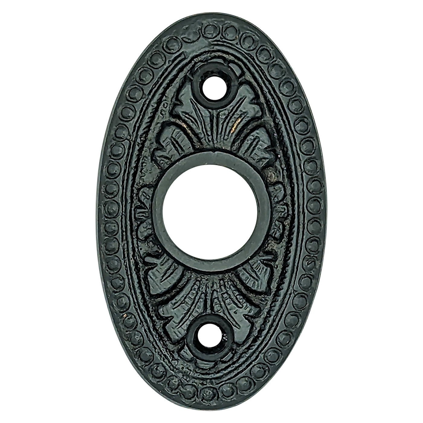 2 5/8 Inch Solid Brass Avalon Style Rosette (Oil Rubbed Bronze Finish)