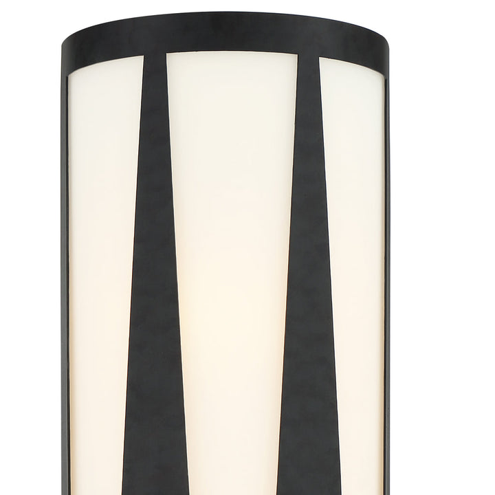 Royston Integrated LED Black Sconce Crystorama