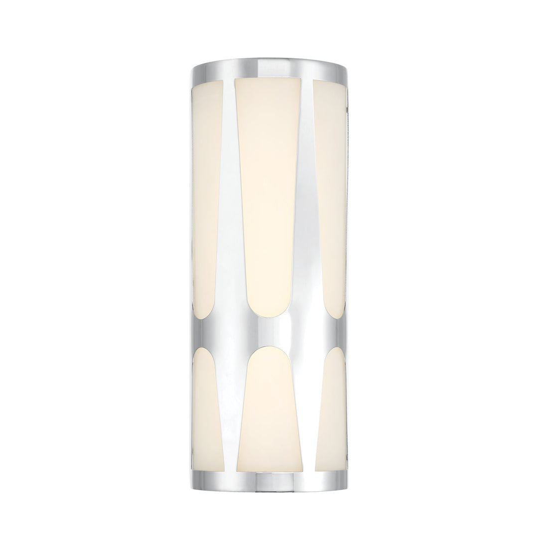 Royston 2 Light Polished Chrome Sconce Crystorama