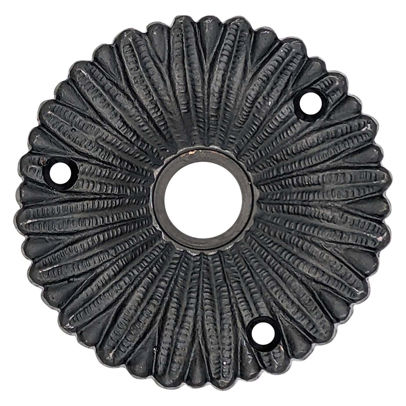 Solid Brass Provincial Style Rosette (Oil Rubbed Bronze Finish)