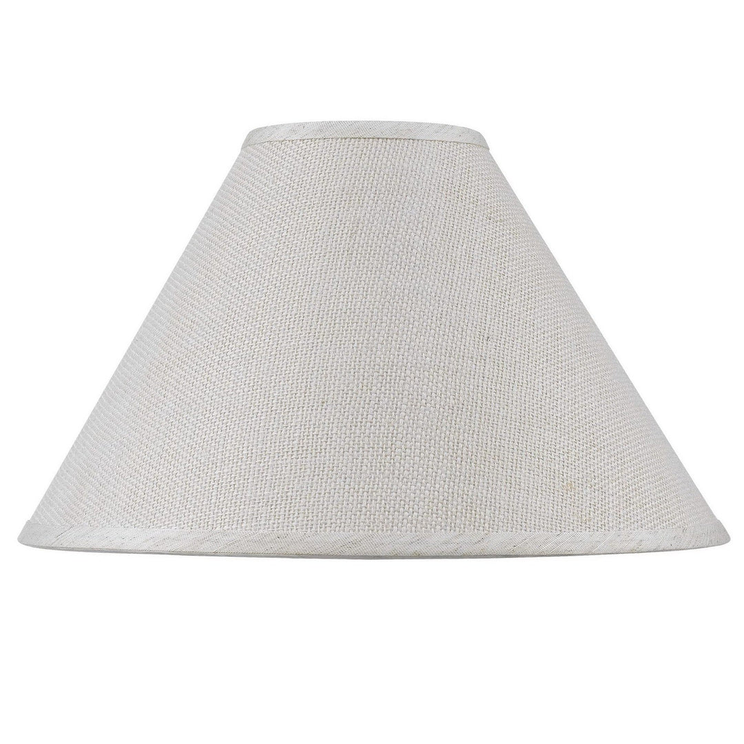 HARDBACK FINE BURLAP SHADE Cal Lighting