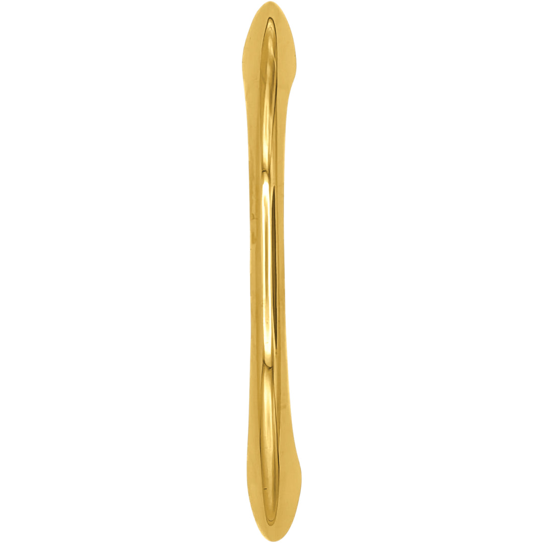 5 Inch Overall (4 Inch c-c) Traditional Solid Brass Pull