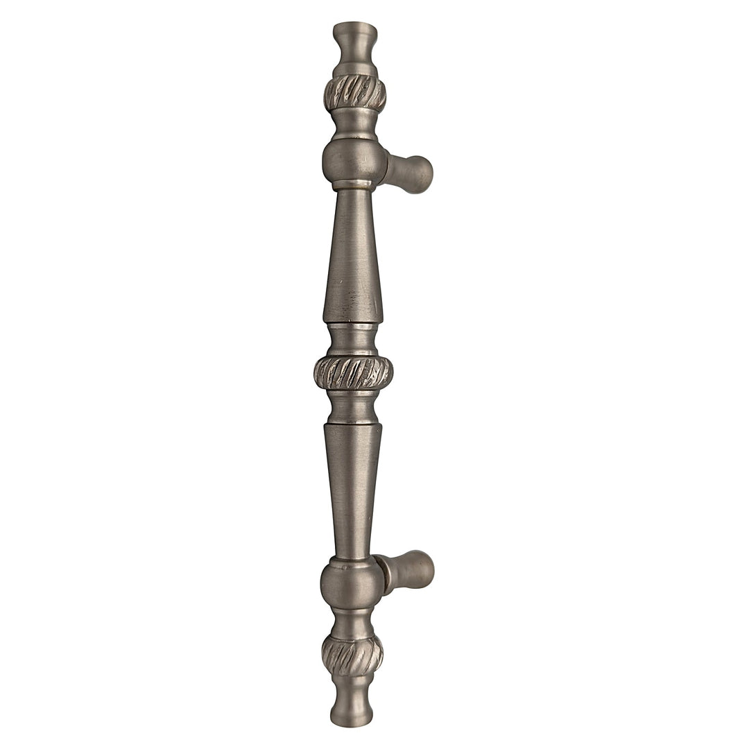 6 1/2 Inch Overall (4 Inch c-c) Solid Brass Georgian Pull (Several Finishes Available) COPPER MOUNTAIN HARDWARE