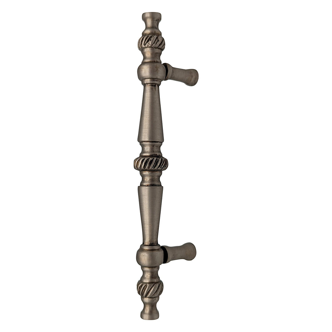 6 1/2 Inch Overall (4 Inch c-c) Solid Brass Georgian Pull (Several Finishes Available) COPPER MOUNTAIN HARDWARE