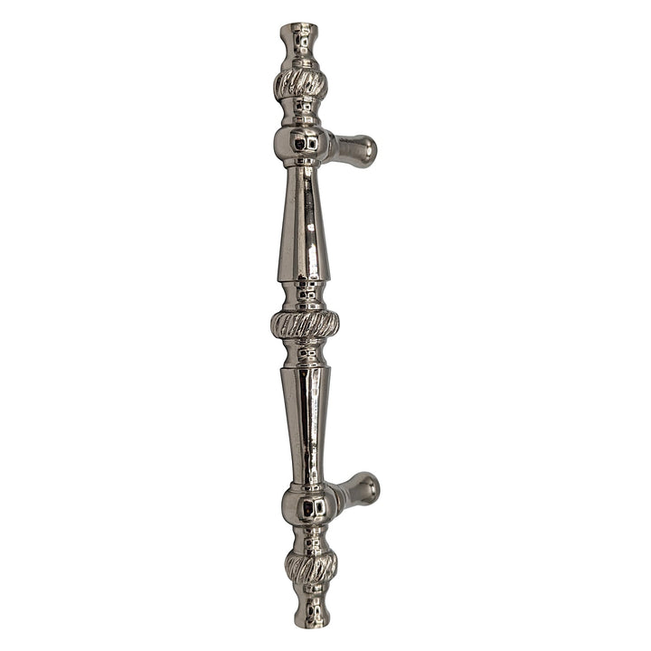 6 1/2 Inch Overall (4 Inch c-c) Solid Brass Georgian Pull (Several Finishes Available) COPPER MOUNTAIN HARDWARE