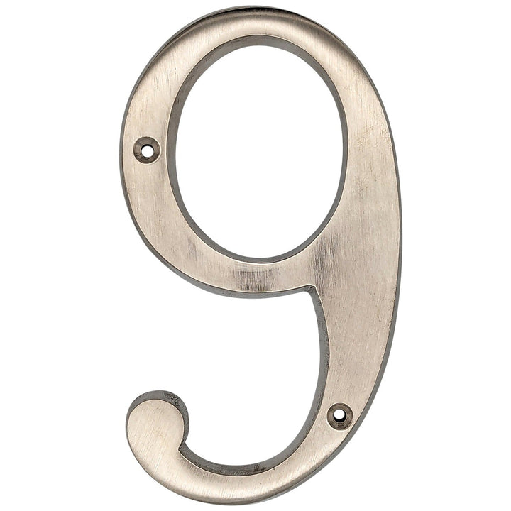 6 Inch Tall House Number 6 or 9 COPPER MOUNTAIN HARDWARE