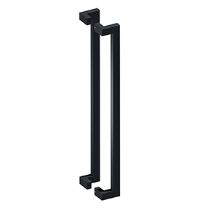 36 Inch Stainless Steel Back-To-Back Modern Pulls (Several Finishes Available)