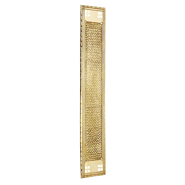 18 Inch Arts & Crafts Style Push Plate