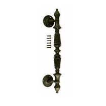 15 1/2 Inch Large Solid Brass Door Pull