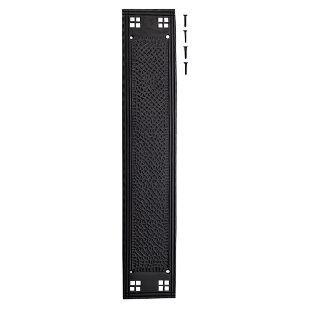 18 Inch Arts & Crafts Style Push Plate