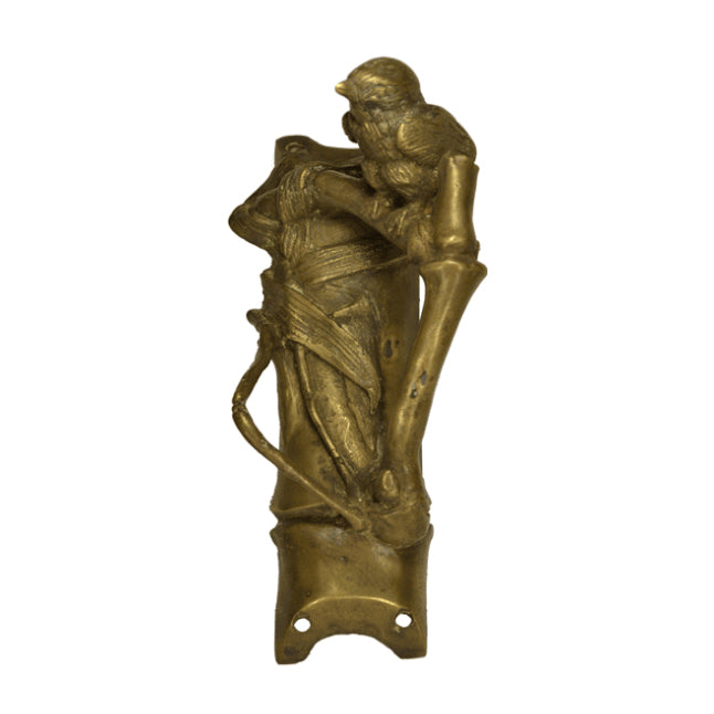 Solid Brass Bamboo and Wren Bird Pulls