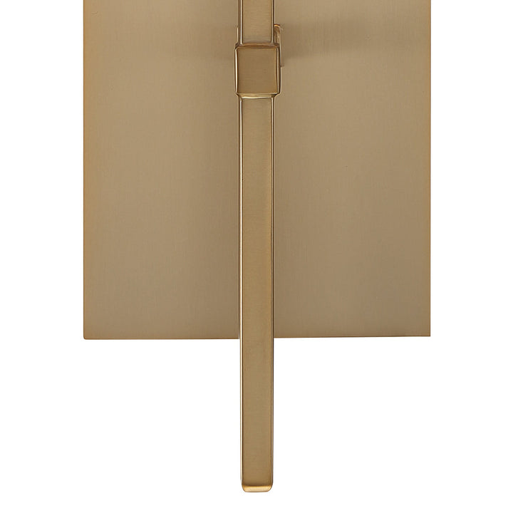 Veronica 1 Light Aged Brass Sconce Crystorama