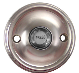 Solid Brass Traditional Style Doorbell (Several Finishes Available) COPPER MOUNTAIN HARDWARE