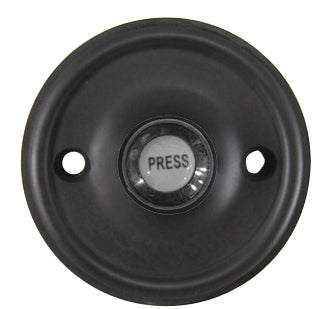 Solid Brass Traditional Style Doorbell (Several Finishes Available) COPPER MOUNTAIN HARDWARE