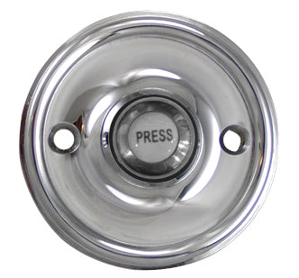 Solid Brass Traditional Style Doorbell (Several Finishes Available) COPPER MOUNTAIN HARDWARE