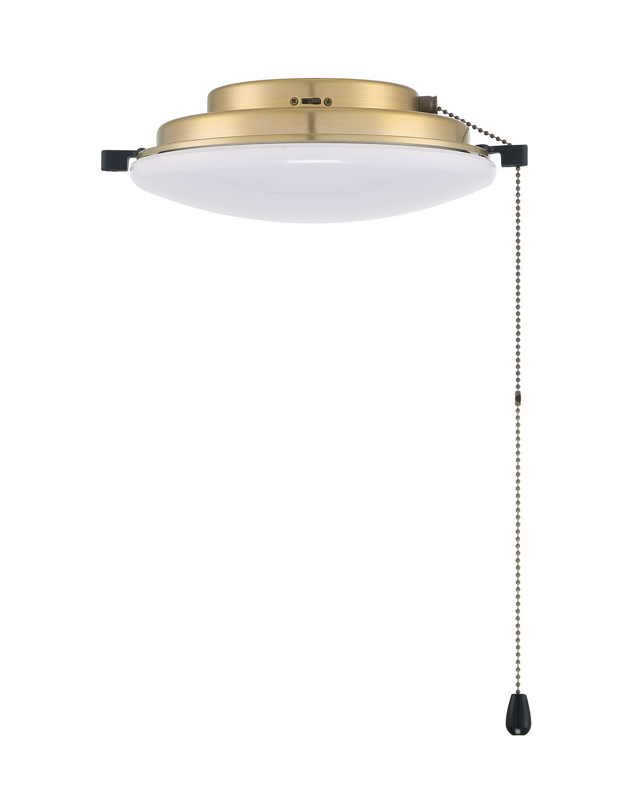 1 Light Universal LED Light Kit in Satin Brass