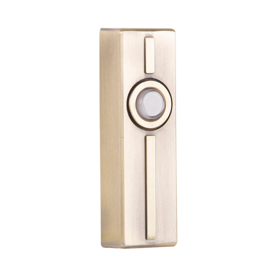 CRAFTMADE Surface Mount LED Lighted Push Button in Antique Brass