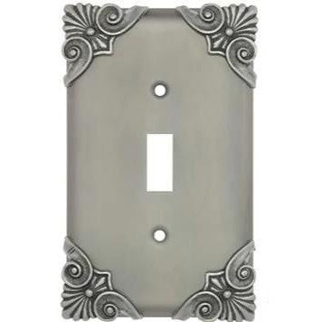 Corinthia Wall Plate (Matte Nickel Finish) ANNE AT HOME