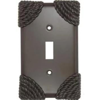 ANNE AT HOME Roguery Ropes Wall Plate (Oil Rubbed Bronze Finish)