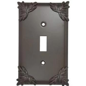 ANNE AT HOME Sonnet Leaf Wall Plate (Oil Rubbed Bronze Finish)