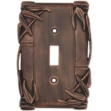 ANNE AT HOME Bamboo Style Wall Plate (Antique Copper Finish)