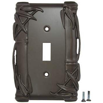 ANNE AT HOME Bamboo Style Wall Plate (Oil Rubbed Bronze Finish)